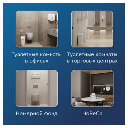 Бумага туалетная 170 метров, PROtissue (T2) PREMIUM, 2-слойная, белая, КОМПЛЕКТ 12 рулонов, С191