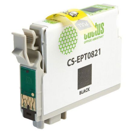Картридж струйный CACTUS (CS-EPT0821) для EPSON Stylus R270/R390/ RX590, черный Картридж струйный CACTUS (CS-EPT0821) для EPSON Stylus R270/R390/ RX590, черный
