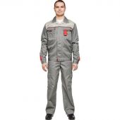 Костюм рабочий летний муж л10-КБР сер/с-сер 64-66 182-188 (Базис)