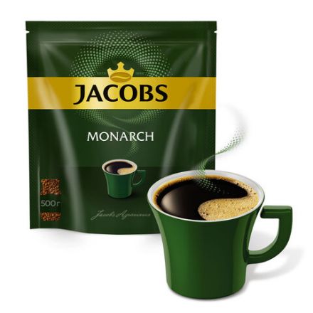 Кофе растворимый MONARCH Original, сублимированный, 500 г, мягкая упаковка, 8052130 Кофе растворимый MONARCH Original, сублимированный, 500 г, мягкая упаковка, 8052130