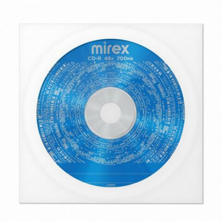 Диск CD-R MIREX, 700 Мб, 48x, бумажный конверт, 1 штука, UL120051A8C Диск CD-R MIREX, 700 Мб, 48x, бумажный конверт, 1 штука, UL120051A8C