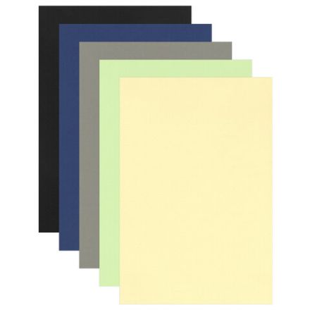 Бумага для пастели А4 в папке, 20 листов, 5 цветов, 180 г/м2, BRAUBERG ART CLASSIC, 116345