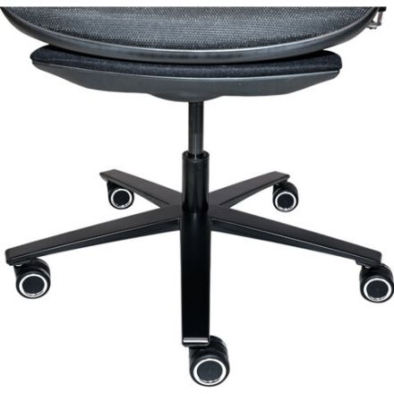 Кресло ATRONE (АТРОН) "Optimus ER-707", адаптивный механизм со слайдером, сетка, черный/серый, 532967