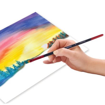 Кисть синтетика, плоская № 6, BRAUBERG PREMIUM, 201015 Кисть синтетика, плоская № 6, BRAUBERG PREMIUM, 201015