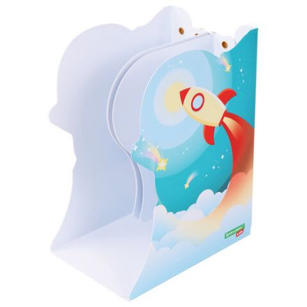 Подставка-держатель для книг и учебников фигурная BRAUBERG KIDS "Cosmo" раздвижная, металлическая, 238068 Подставка-держатель для книг и учебников фигурная BRAUBERG KIDS "Cosmo" раздвижная, металлическая, 238068