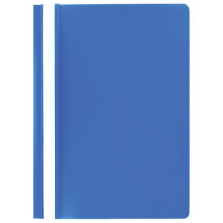 Скоросшиватель пластиковый STAFF, А4, 100/120 мкм, голубой, 229236