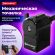 Точилка механическая BRAUBERG "JET", металлический механизм, корпус черный, 229566