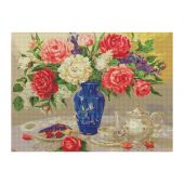 Алмазная мозаика ТРИ СОВЫ "Пионы", 50*70см, холст, картонная коробка с пластиковой ручкой Алмазная мозаика ТРИ СОВЫ "Пионы", 50*70см, холст, картонная коробка с пластиковой ручкой