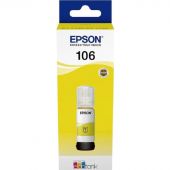 Чернила Epson 106 T00R4 C13T00R440 же лтый для L7160/L7180