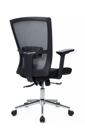 Кресло Фикс RCH 831E-3D-M3 Серый/Черный
