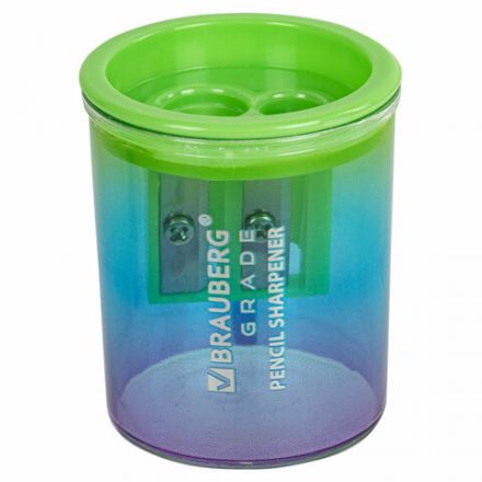 Точилка для классических и утолщенных карандашей BRAUBERG "Grade", НАБОР 3 штуки, 271999 Точилка для классических и утолщенных карандашей BRAUBERG "Grade", НАБОР 3 штуки, 271999