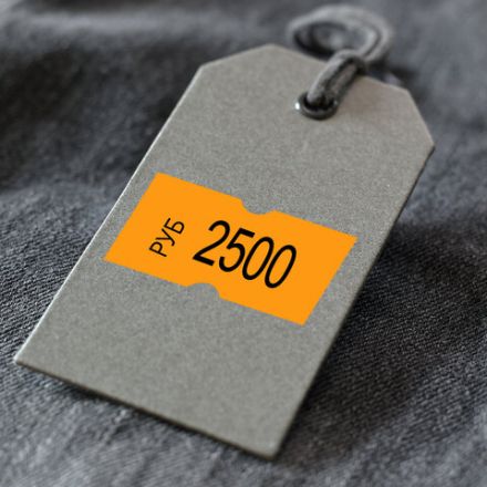 Этикет-лента 21х12 мм, прямоугольная, оранжевая, комплект 5 рулонов по 600 шт., BRAUBERG, 123570 Этикет-лента 21х12 мм, прямоугольная, оранжевая, комплект 5 рулонов по 600 шт., BRAUBERG, 123570