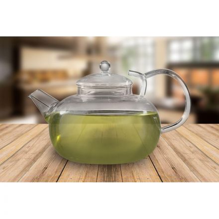 Чайник заварочный 1400мл стекл. ИВАН-ЧАЙ (пружина в носике) (TP104) Чайник заварочный 1400мл стекл. ИВАН-ЧАЙ (пружина в носике) (TP104)