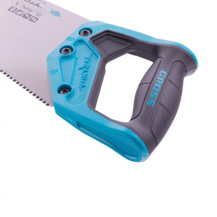 Ножовка по дереву GROSS PIRANHA, 400 мм, 11-12 TPI, зуб - 3D (24110) Ножовка по дереву GROSS PIRANHA, 400 мм, 11-12 TPI, зуб - 3D (24110)