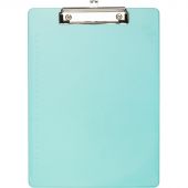 Папка-планшет Attache А4, жесткий пластик 2мм, прозрачный синий
