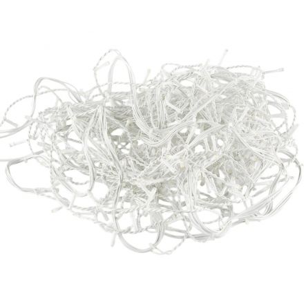 Гирлянда светодиодная сосулька 300л.LED бел,бел.каб 5.64х0.56м+1.5м Е96354