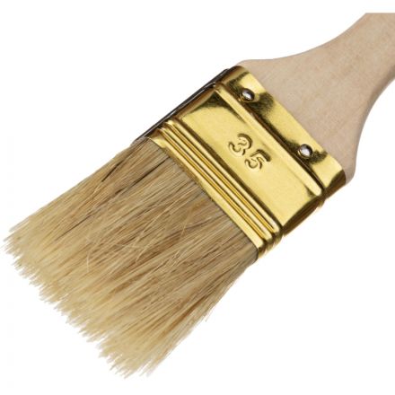 Кисть плоская ЗУБР УНИВЕРСАЛ-ОПТИМА, светлая щетина, 35мм01099-038-Z01 Кисть плоская ЗУБР УНИВЕРСАЛ-ОПТИМА, светлая щетина, 35мм01099-038-Z01