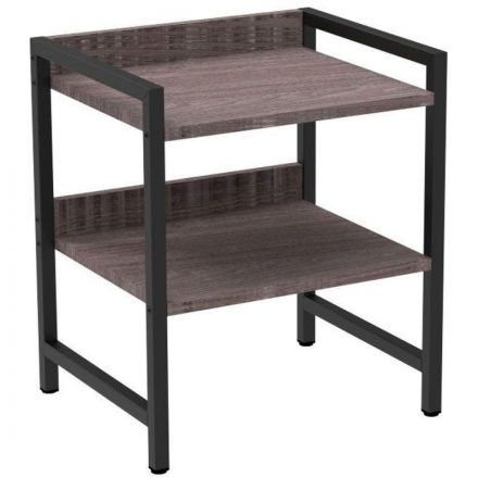 Тумба TI_прикроватная Комус Онега-12 425х350х500, ясень анкор темный