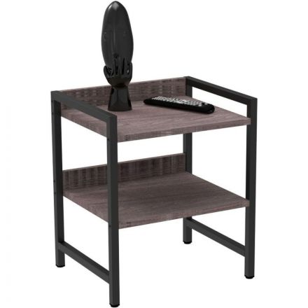 Тумба TI_прикроватная Комус Онега-12 425х350х500, ясень анкор темный