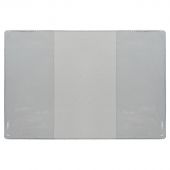 Обложка для паспорта, ПВХ, прозрачная(0,10 мм) 10 шт/уп, 1,08