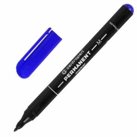 Маркер перманентный CENTROPEN 2846, СИНИЙ, тонкий наконечник, 1 мм, 6 2846 9406 Маркер перманентный CENTROPEN 2846, СИНИЙ, тонкий наконечник, 1 мм, 6 2846 9406