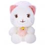 Игрушка мягкая "Котик", высота 23 см, цвет белый, WOOZOO (ВУЗУ), 666785 Игрушка мягкая "Котик", высота 23 см, цвет белый, WOOZOO (ВУЗУ), 666785