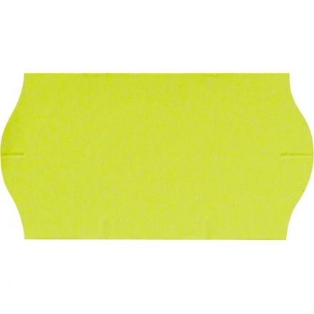 Этикет-лента волна желтая 22х12 мм эконом (10 рулонов по 1000 этикеток) Этикет-лента волна желтая 22х12 мм эконом (10 рулонов по 1000 этикеток)