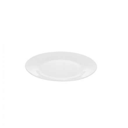 Тарелка Collage мелкая, фарфоровая, белая, d=15см, (фк861)