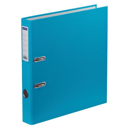 Папка-регистратор OfficeSpace, 50мм, бумвинил, с карманом на корешке, бирюзовая Папка-регистратор OfficeSpace, 50мм, бумвинил, с карманом на корешке, бирюзовая