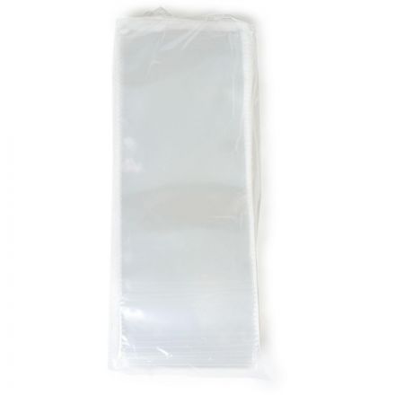 Пакет БОПП 100х250 мм (донная складка 40+40) 35 мкм 100 шт/уп Пакет БОПП 100х250 мм (донная складка 40+40) 35 мкм 100 шт/уп