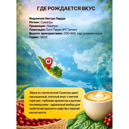 Кофе в зернах VC ДНЕВНОЙ БЛЕНД, 800гр