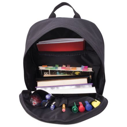 Рюкзак BRAUBERG URBAN универсальный, "Black Melange", черный, 43х30х17 см, 228841