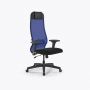 Кресло ErgoLife Set 11/подл.200/осн.Sit 001 Синий-Черный