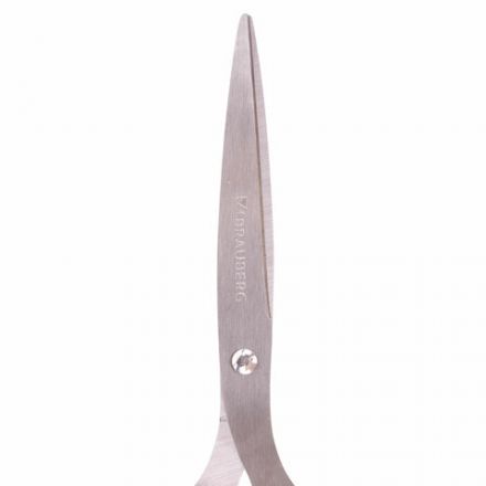 Ножницы BRAUBERG "Classic+", 205 мм, черно-синие, классической формы, резиновые вставки, 236449 Ножницы BRAUBERG "Classic+", 205 мм, черно-синие, классической формы, резиновые вставки, 236449