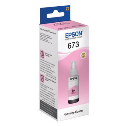 Чернила EPSON 673 (T6736) для СНПЧ Epson L800/L805/L810/L850/L1800, светло-пурпурные, ОРИГИНАЛЬНЫЕ, C13T67364A/698 Чернила EPSON 673 (T6736) для СНПЧ Epson L800/L805/L810/L850/L1800, светло-пурпурные, ОРИГИНАЛЬНЫЕ, C13T67364A/698