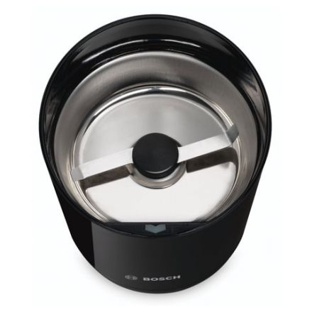Кофемолка BOSCH TSM6A013B/MKM6003, мощность 180 Вт, вместимость 75 г, пластик, черная Кофемолка BOSCH TSM6A013B/MKM6003, мощность 180 Вт, вместимость 75 г, пластик, черная