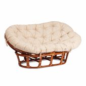 Кресло "MAMASAN"  23/02 W /с подушкой/, Cognac (коньяк)