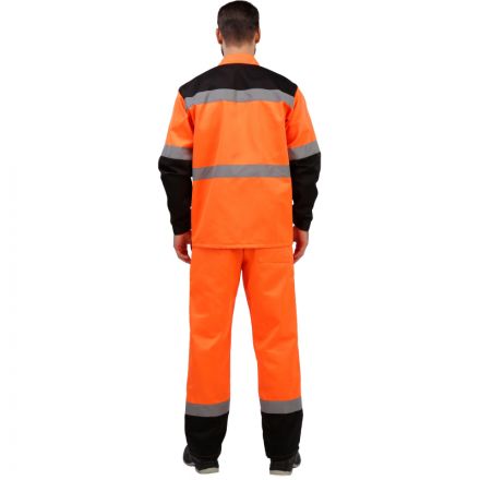 Костюм летний муж. лд01-КПК оранж./черн. (р.48-50) 182-188 Костюм летний муж. лд01-КПК оранж./черн. (р.48-50) 182-188