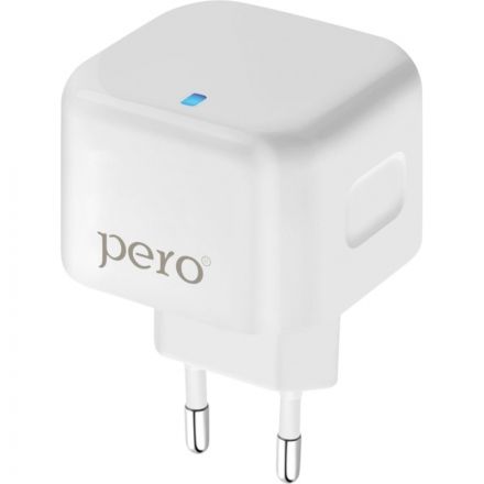 Зарядное устройство сетевое PERO TC10 USB-C 20W + USB-A Fast Charge белый Зарядное устройство сетевое PERO TC10 USB-C 20W + USB-A Fast Charge белый