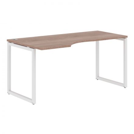 Стол эргономичный XQCET 169(L) Дуб Сонома/Белый 1600х900х750 Стол эргономичный XQCET 169(L) Дуб Сонома/Белый 1600х900х750