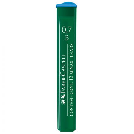 Грифели для механических карандашей Faber-Castell "Polymer", 12шт., 0,7мм, B Грифели для механических карандашей Faber-Castell "Polymer", 12шт., 0,7мм, B