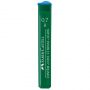 Грифели для механических карандашей Faber-Castell "Polymer", 12шт., 0,7мм, B
