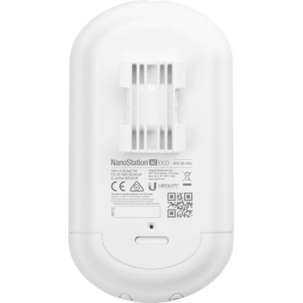 Точка доступа Ubiquiti NanoStation (Loco5AC) (AP/CPE), 5ГГц, 10км, MIMO 2х2 Точка доступа Ubiquiti NanoStation (Loco5AC) (AP/CPE), 5ГГц, 10км, MIMO 2х2