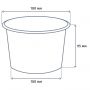 Контейнер круглый OSQ Round Bowl 500 (600 шт./кор.) Контейнер круглый OSQ Round Bowl 500 (600 шт./кор.)