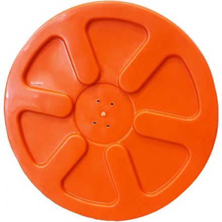 Зеркало дорожное сферическое, уличное 600 мм, с козырьком Turbosky Зеркало дорожное сферическое, уличное 600 мм, с козырьком Turbosky