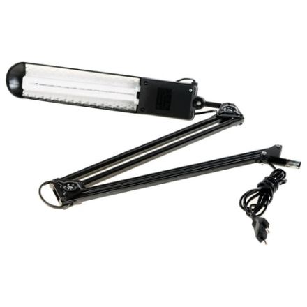 Настольная лампа светильник Дельта на струбцине, ЛЮМИНЕСЦЕНТНАЯ, цоколь 2G7, 11 Вт, чёрный Настольная лампа светильник Дельта на струбцине, ЛЮМИНЕСЦЕНТНАЯ, цоколь 2G7, 11 Вт, чёрный