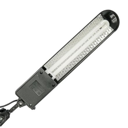 Настольная лампа светильник Дельта на струбцине, ЛЮМИНЕСЦЕНТНАЯ, цоколь 2G7, 11 Вт, чёрный Настольная лампа светильник Дельта на струбцине, ЛЮМИНЕСЦЕНТНАЯ, цоколь 2G7, 11 Вт, чёрный