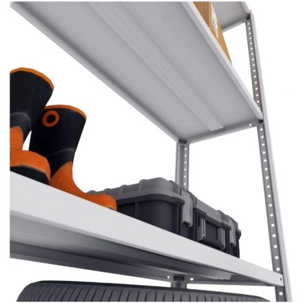 Стеллаж металлический ЗМИ METOS с 4-мя полками 1810x700x400 Стеллаж металлический ЗМИ METOS с 4-мя полками 1810x700x400