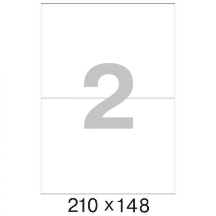 Этикетки самоклеящиеся Promega label 210х148 мм/2 шт. на лис.А4 (100 листов) СПб