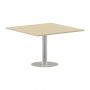 Конференц стол ПРГ-6 Клен*/Белый 1200х1200х750 IMAGO